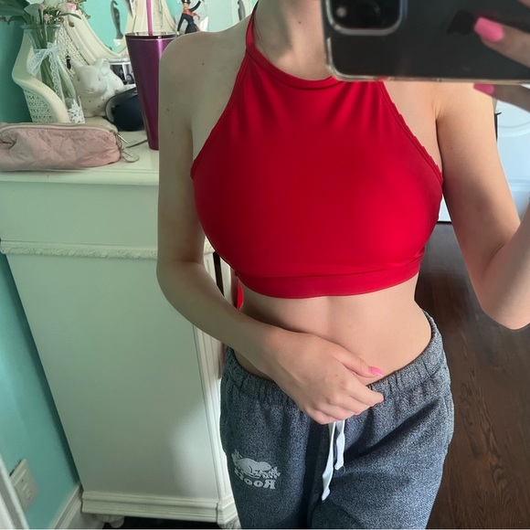 Red bikini top - Picture 3 of 3